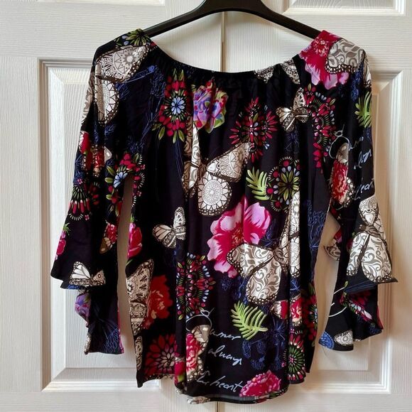 YOARESWEET VOGUE DESIGN BLOUSE SIZE XL - Picture 6 of 7
